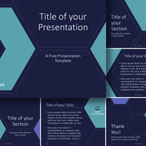 Beehive Tech Template for PowerPoint and Google Slides