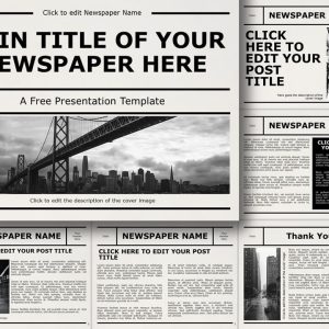 NEWSPAPER Template for PowerPoint and Google Slides