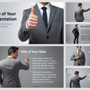 Businessman Poses Template